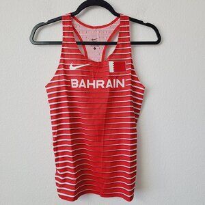 Nike Womens Pro Elite Bahrain Track & Field Running Singlet CI6363-XXX Size L